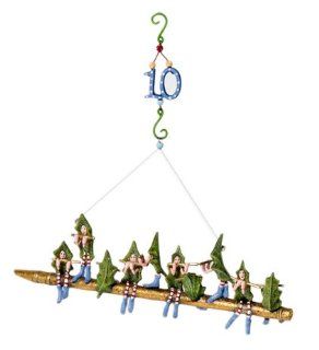 Shop Department 56 Krinkles Twelve Days Ten Pipers Ornament at the  Home Dcor Store. Find the latest styles with the lowest prices from Department 56