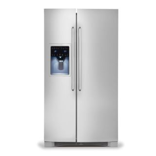 Electrolux 26 cu ft Side by Side Refrigerator with Single Ice Maker (Stainless Steel) ENERGY STAR