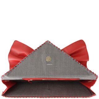 Nook & Willow Exclusive to MyBag Bow Clutch   Red      Womens Accessories