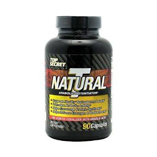 Top Secret Nutrition Natural T   Test Booster Capsules, 90 Count Health & Personal Care