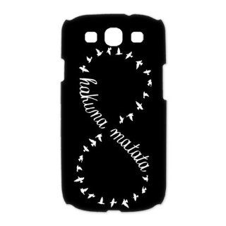 Custom Hakuna Matata 3D Cover Case for Samsung Galaxy S3 III i9300 LSM 1694 Cell Phones & Accessories