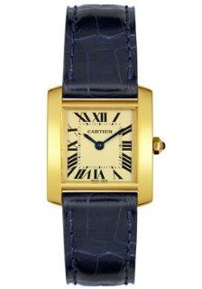 Cartier Tank Francaise 18kt Yellow Gold Ladies Watch W5000256 at  Women's Watch store.
