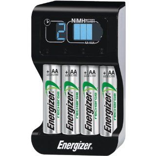 Smart Charger, for AA/AAA Rechargeable Batteries Camera & Photo