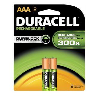 Duracell DC2400B2N Rechargeable NiMH Battery Pack, AAA Size, 1.2V, 1000 mAh Capacity (Case of 24 Cards, 2 Unit per Card)