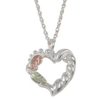 heart pendant in sterling silver $ 79 00 add to bag send a hint