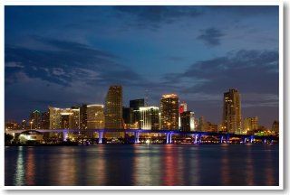 Miami Florida   NEW Travel Poster