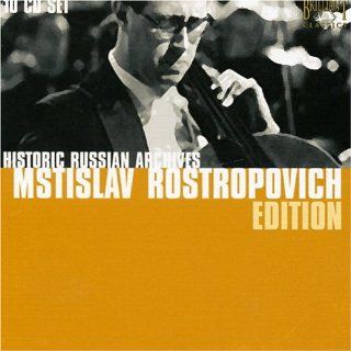 Historic Russian Archives Mstislav Rostropovich Edition Music