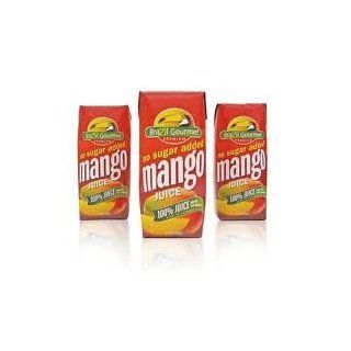 Brazil Gourmet Premium No Sugar Added Mango Juice 12   11.16 Fluid Ounce Packs  Fruit Juices  Grocery & Gourmet Food