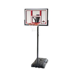 Lifetime Courtside 90052 Portable Basketball Hoop with 48 Inch Shatterproof Makrolon Backboard  Sports & Outdoors