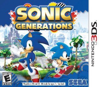 Sonic Generations Nintendo DS Video Games