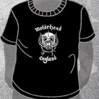 Motorhead   England   Toddler Babywear In Black, Size 4T, Color Black Music Fan T Shirts Clothing