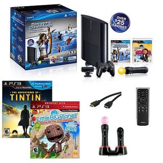 PlayStation PS3 Move 250GB 4 Game Family Bundle with Accessories