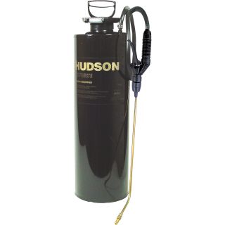 Hudson Constructo Steel Sprayer — 3 1/2 Gallon, 40 PSI, Model# 91064  Portable Sprayers