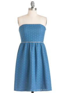 Kentucky Blue Dress  Mod Retro Vintage Dresses