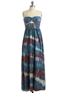 La Maxi Boheme Dress  Mod Retro Vintage Printed Dresses