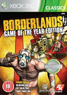 Borderlands Game of the Year Edition      Xbox 360