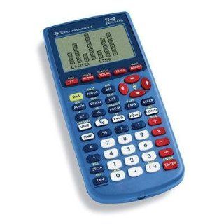 Consumer Electronic Products Texas Instruments 73/CLM/2L1/A TI 73 Explorer Blue Supply Store  Graphing Calculators  Electronics