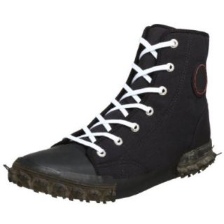 Terra Plana Men's Worn Again Bike Hi Sneaker, Black, 45 EU (12 M US) Shoes