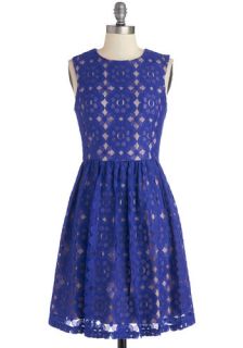 Hepcat Dress in Deep Blue  Mod Retro Vintage Dresses