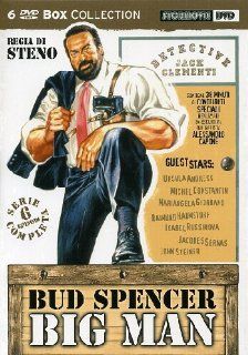 Big Man Series 6 DVD Set Bud Spencer ( Boomerang / Polizza droga / Another Falling Star / Big Man The False Etruscan / An Inusual Insurance / A Policy for Hell ) ( Big Man Boomer [ NON USA FORMAT, PAL, Reg.0 Import   Italy ] Bud Spencer, Raymond Pellegr