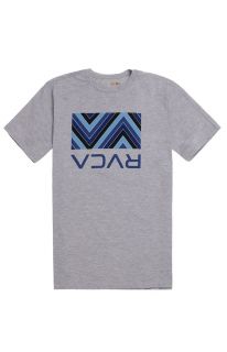 Mens Rvca T Shirts   Rvca Pattern Box T Shirt