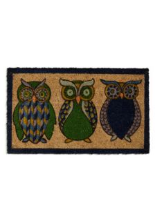 Owl the Better Doormat  Mod Retro Vintage Decor Accessories