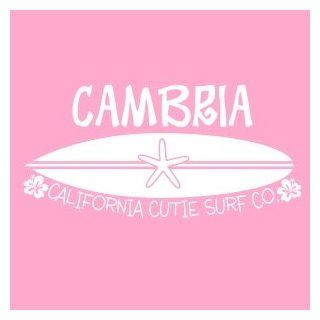 Customized Surfboard Name Wall Decal Sticker with California Cutie Surfing Vinyl Decals Look Almost Painted On   Wall Decor Stickers