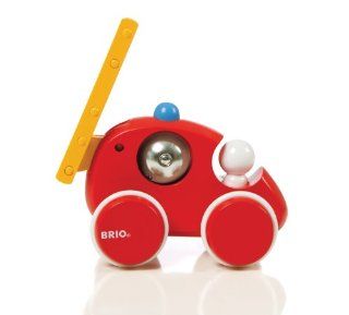 Brio Push Along Fire Truck Toys & Games