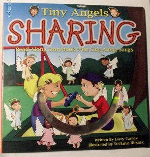 Tiny Angels SHARING Hard Cover Read Along Storybook & CD w/Sing Along Songs NEW 