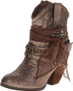 Not Rated Women's Toot Toot Bootie, Taupe, 7.5 M US Boots Shoes