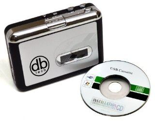 DBTech Audio USB Portable Cassette Tape to  Player Adapter with USB Cable and Software Cd Also Features Auto Reverse   FOR PC   Players & Accessories