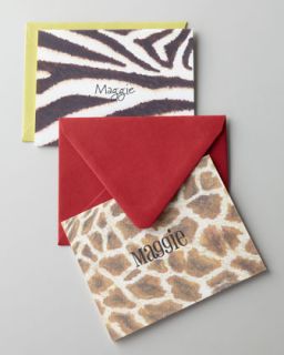 Zebra & Giraffe Folded Notes