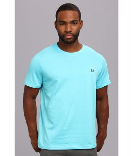 Fred Perry Classic Crew Neck T Shirt Mens T Shirt (Blue)