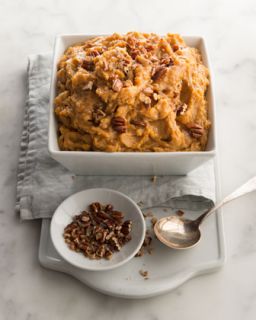 Sweet Potatoes with Pecan Topping