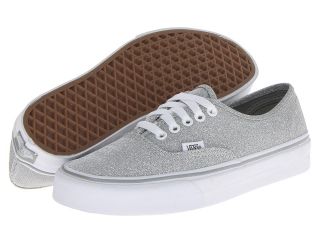 Vans Authentic Silver) Skate Shoes (Gray)