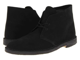 Clarks Desert Boot Mens Lace up Boots (Black)