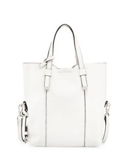 City Casual Baby Tote Bag, White   Halston Heritage