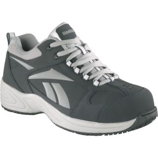 Reebok Composite Toe EH Street Sport Jogger Oxford Shoe   Navy/Silver, Size 13,