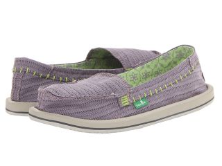 Sanuk Sydney Womens Slip on Shoes (Purple)