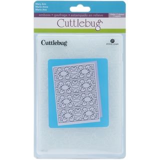 Cuttlebug 5x7in Embossing Folder mary Ann