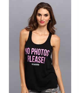 Young & Reckless No Photos Please Tank Womens Sleeveless (Black)