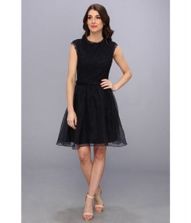 Ted Baker Jessika Lace Top Full Skirt Dress Womens Dress (Navy)