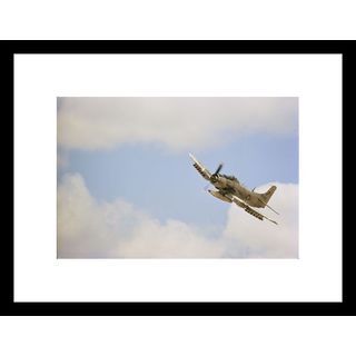 W.e. Garrett Military Aircraft Framed Photo