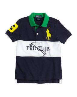 Colorblock Mesh Polo Shirt, Boys 2T 3T   Ralph Lauren Childrenswear