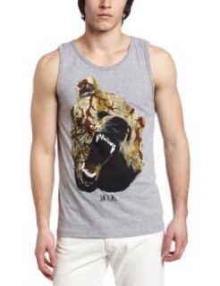 ROOK Men's Camo Bear Tank, Heather Grey, Medium at  Mens Clothing store Fashion T Shirts