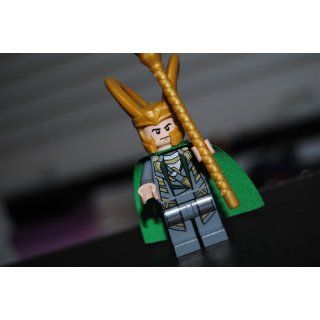 Lego Marvel Super Heroes Loki Minifigure Toys & Games
