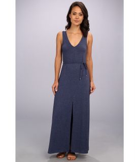 DV by Dolce Vita Embroidered Panel Maxi Womens Dress (Navy)