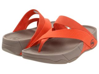 FitFlop Sling Sport Nubuck Womens Sandals (Orange)