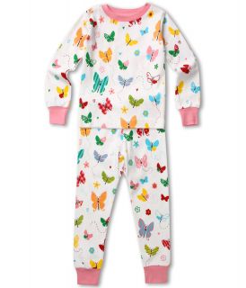 Hatley Kids Applique PJ Set Girls Pajama Sets (Pink)