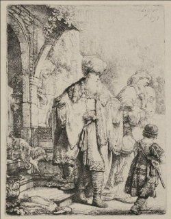 Abraham Sending Away Hagar and Ishmael   Oil Paintings